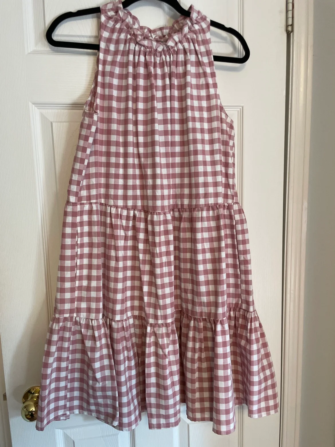 Pink Gingham Dress thumbnail
