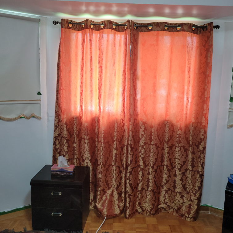 Set of 2 curtains panel. - photo 2