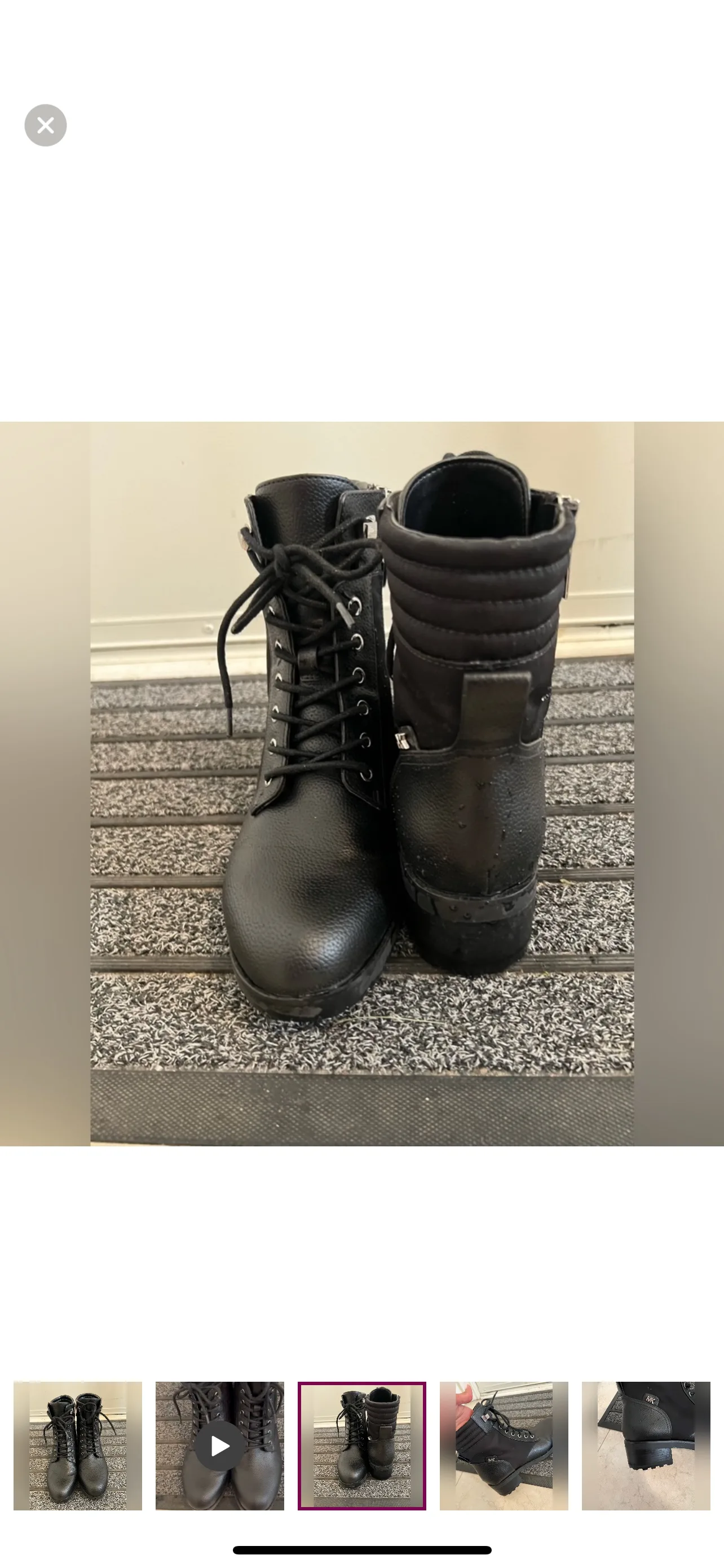 Michael Kors Black Boots image indicator(2)