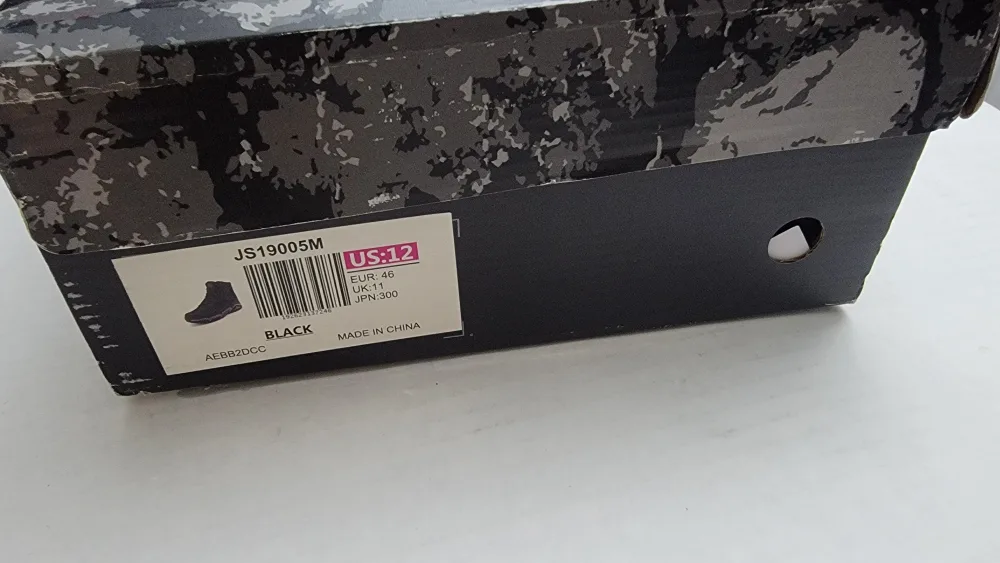 NORTIV 8 Men's Wide Waterproof Hiking Boots Mid Trekking US12 image indicator(10)