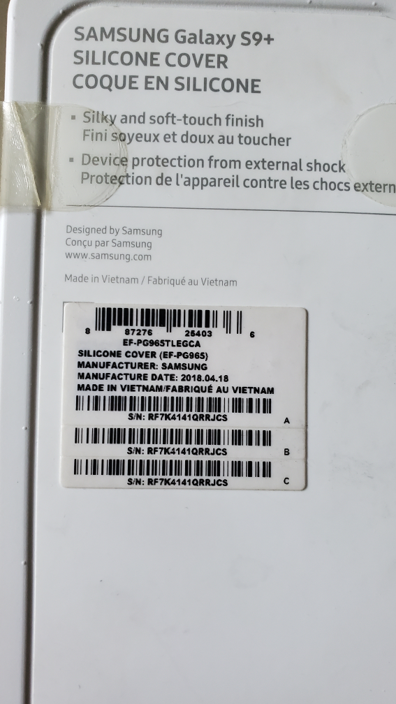 Samsung Galaxy S9+ silicone case - photo 5