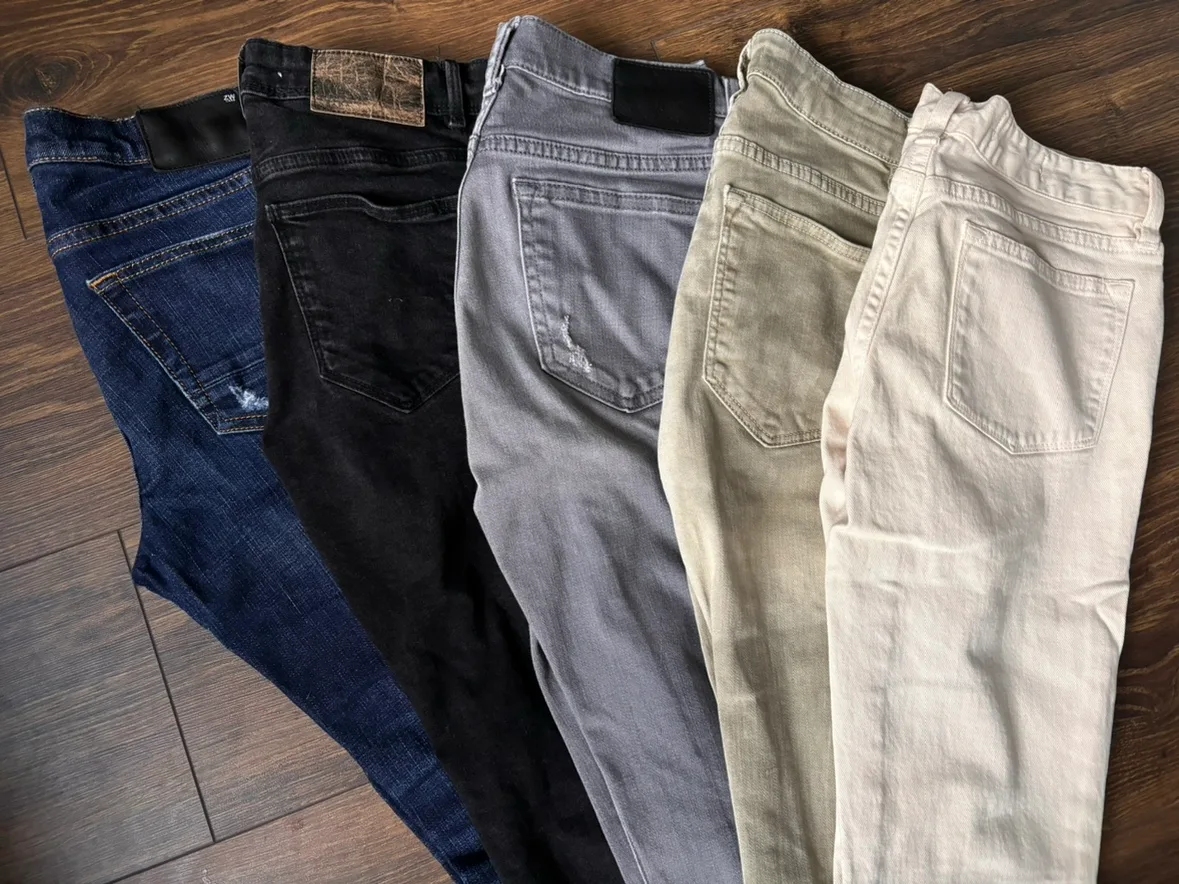 Slim straight crop ankle length jeans XS (bundle of 10) image indicator(3)