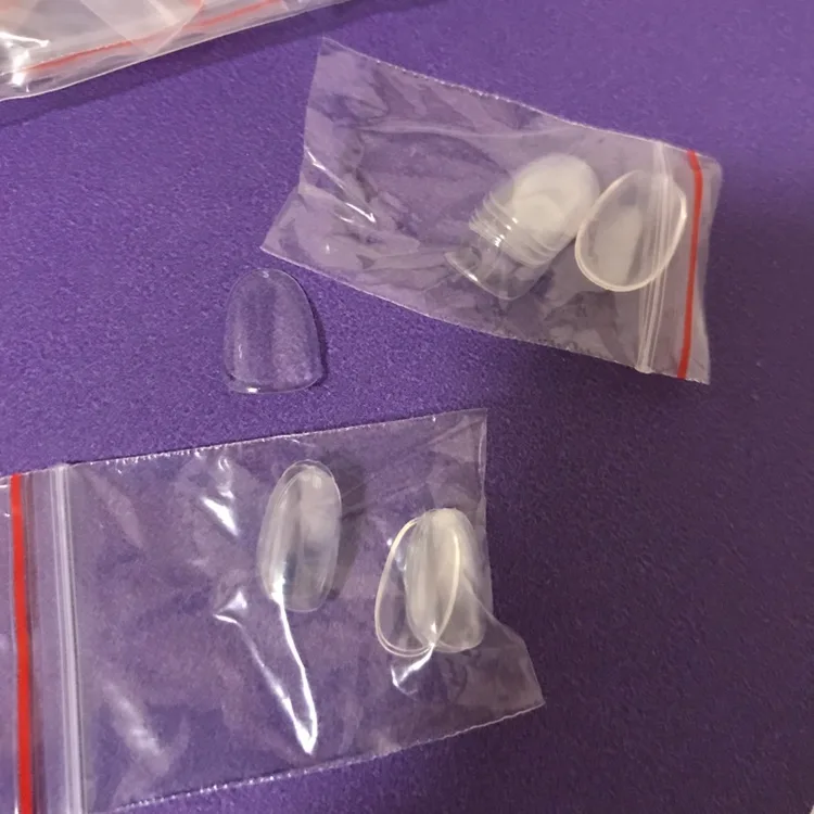 Clear False/Fake nails - Oval shaped (New) image indicator(2)