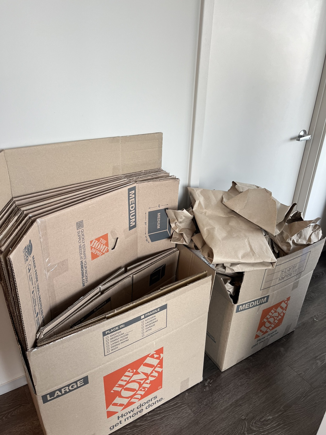 Moving Boxes and Heavy Duty Packing Paper - photo 2