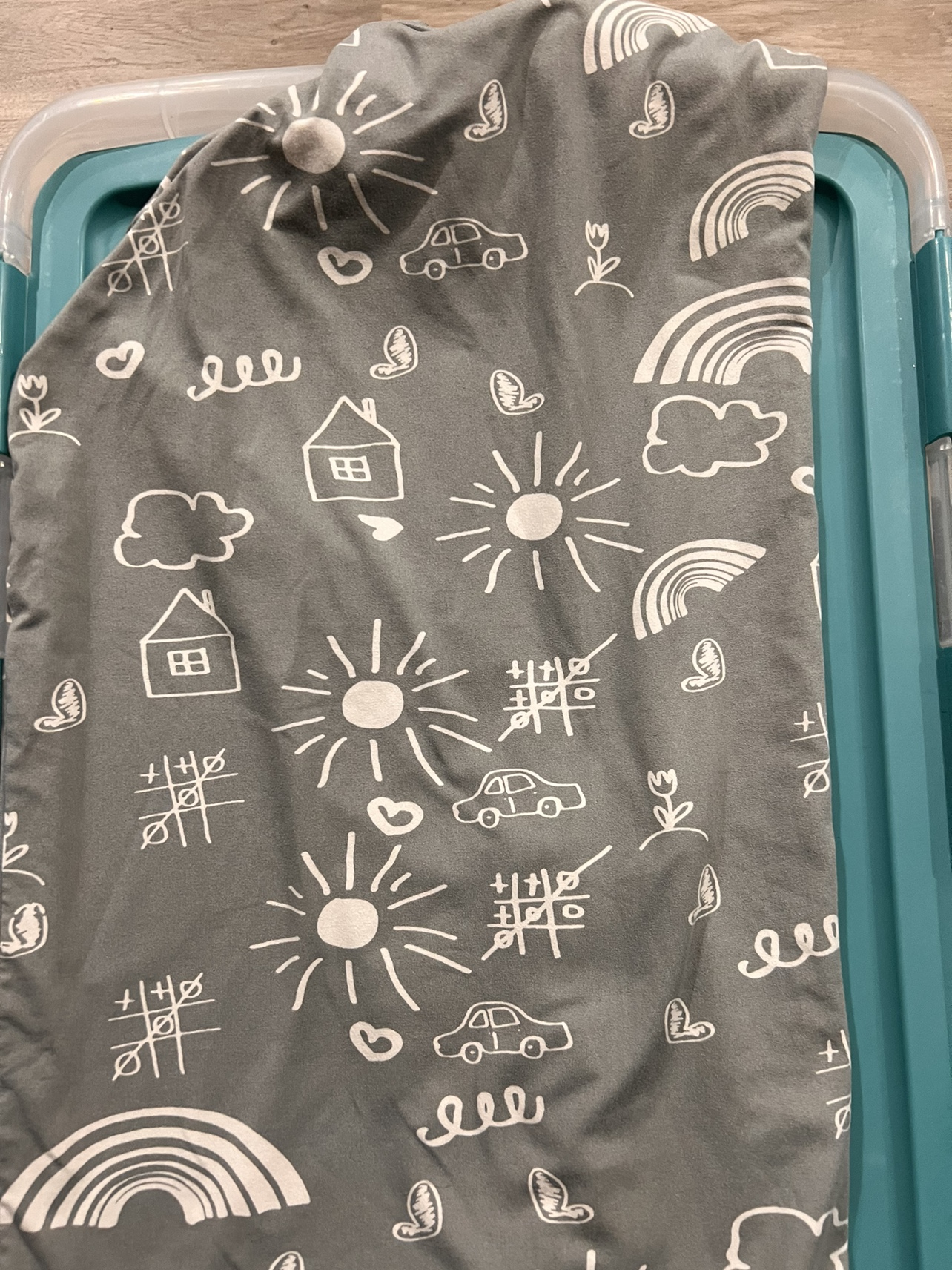 Grey Baby Cover