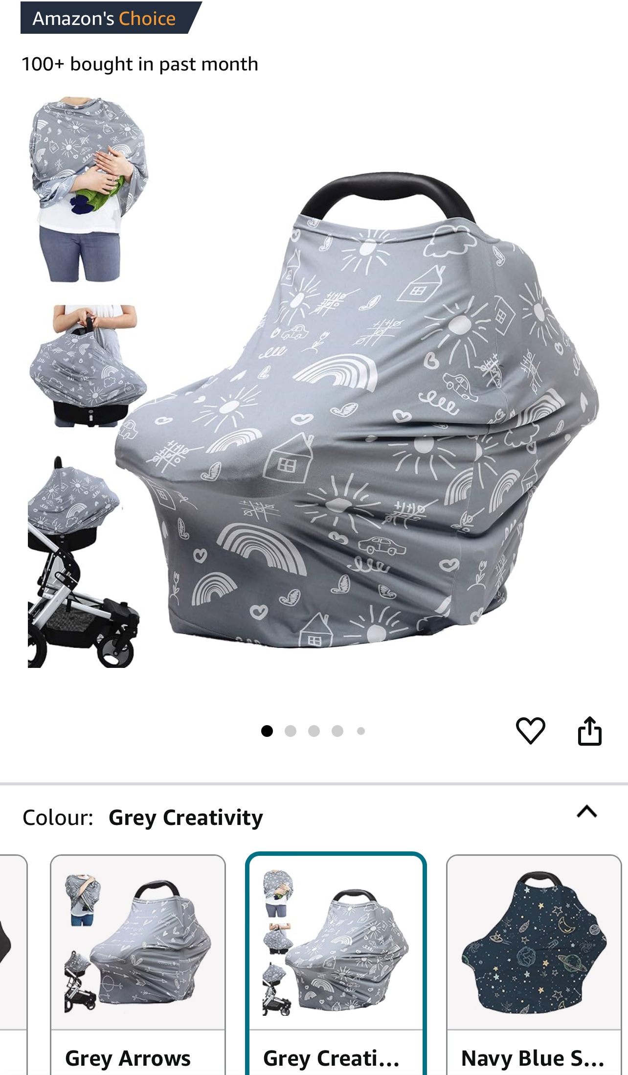 Grey Baby Cover - photo 2