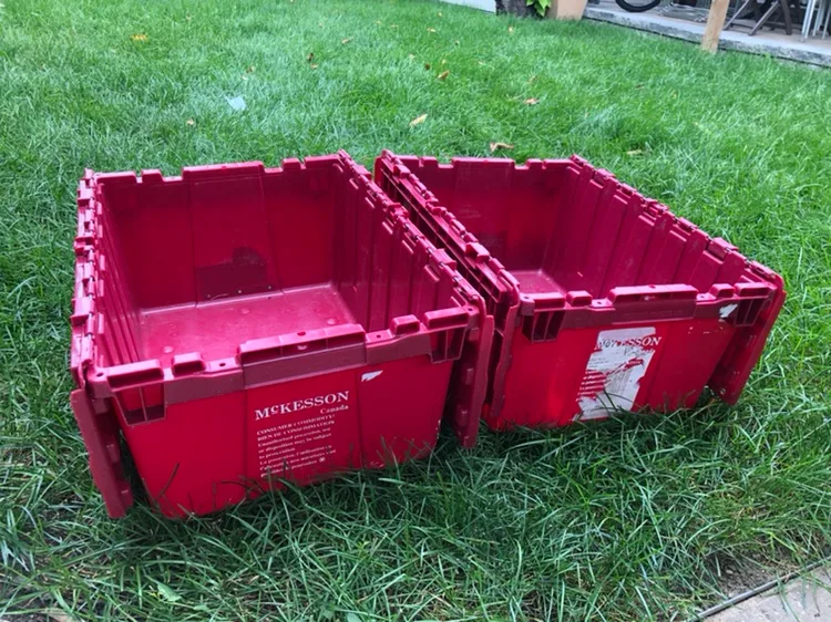 Heavy Duty Storage Bins 2 pcs thumbnail