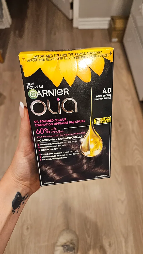 Garnier Olia Hair Dye 4.0 Dark Brown thumbnail