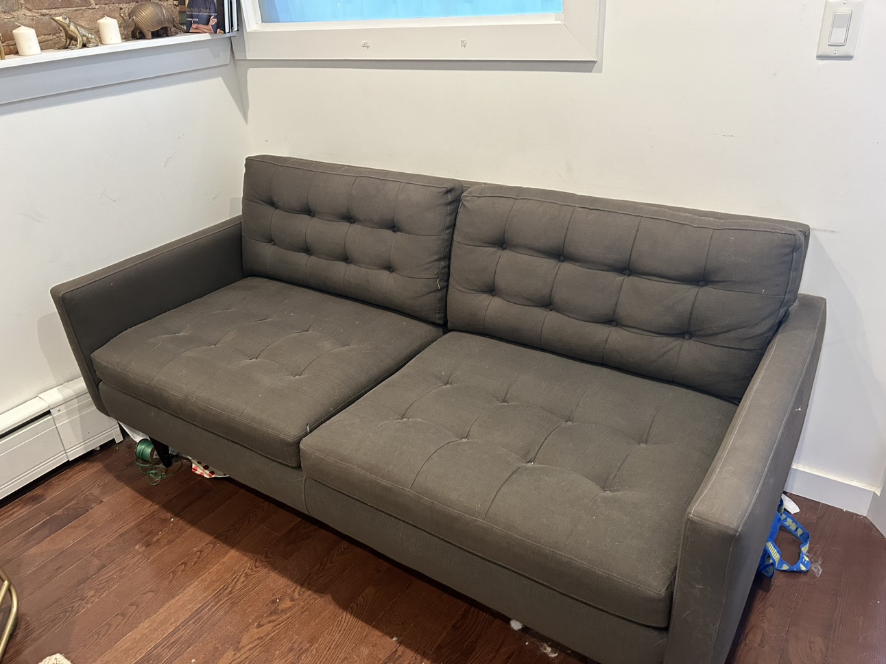 Crate & Barrel Mid-Century Modern Sofa - photo 4