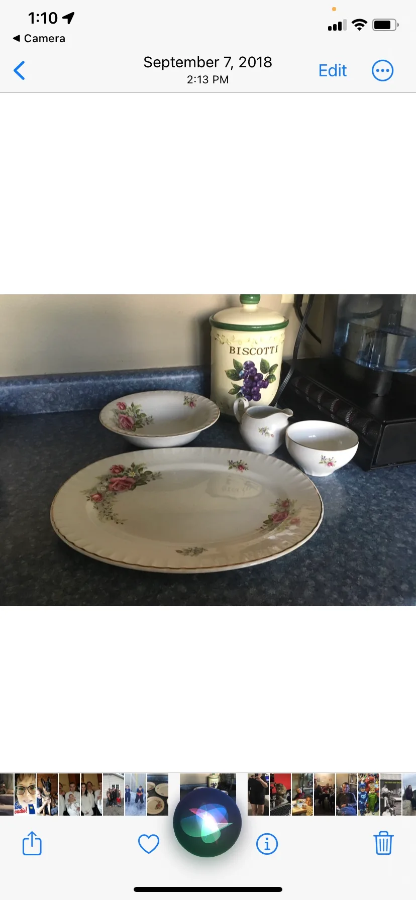 Set of 8 serving  52 pcs royal rose white mist image indicator(3)