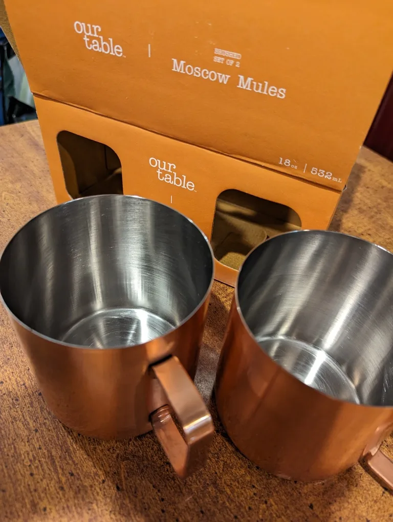 Our Table - Moscow Mules (Set of 2)  #freecycle thumbnail