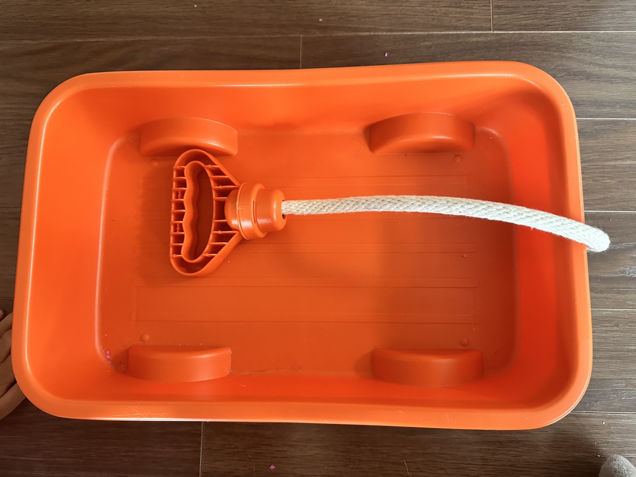 Orange Pull Wagon toy - photo 3