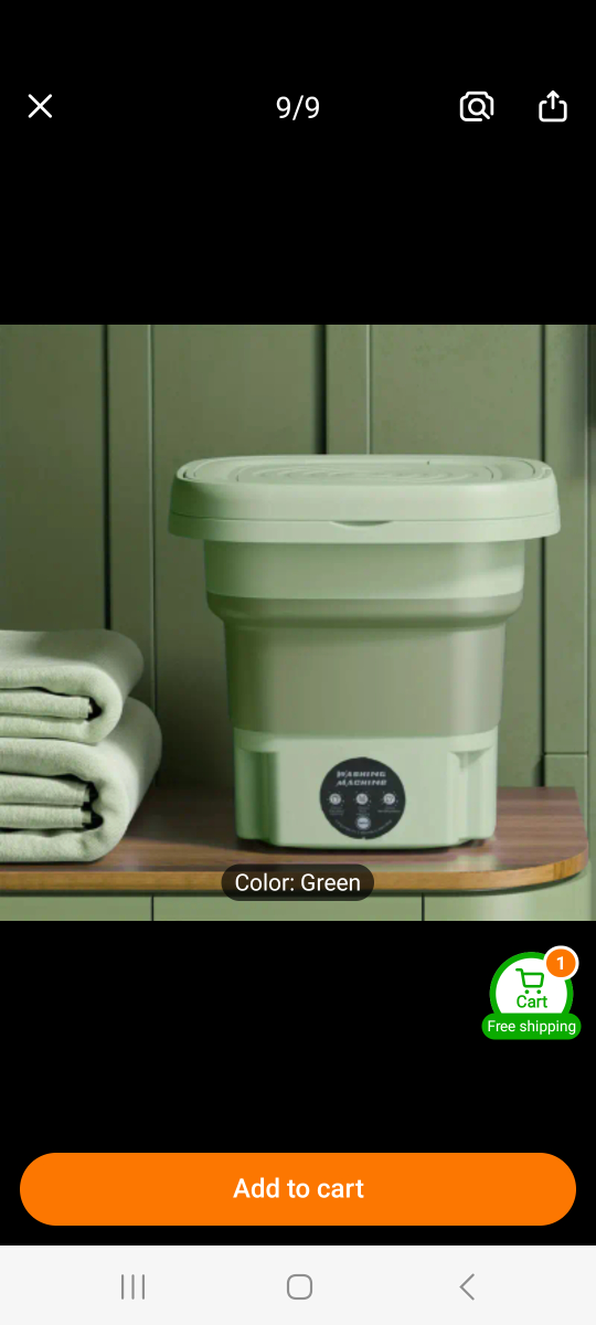 Portable Washing Machine 8L