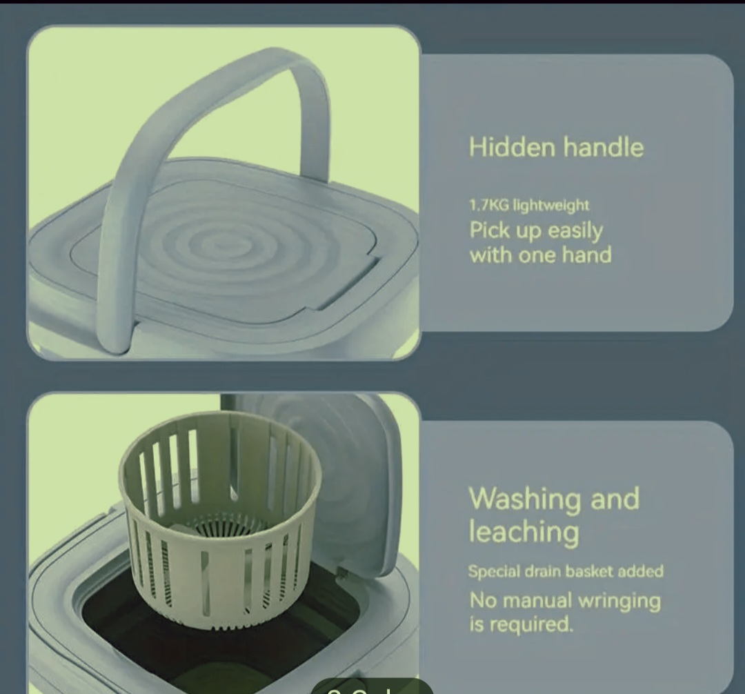 Portable Washing Machine 8L - photo 3