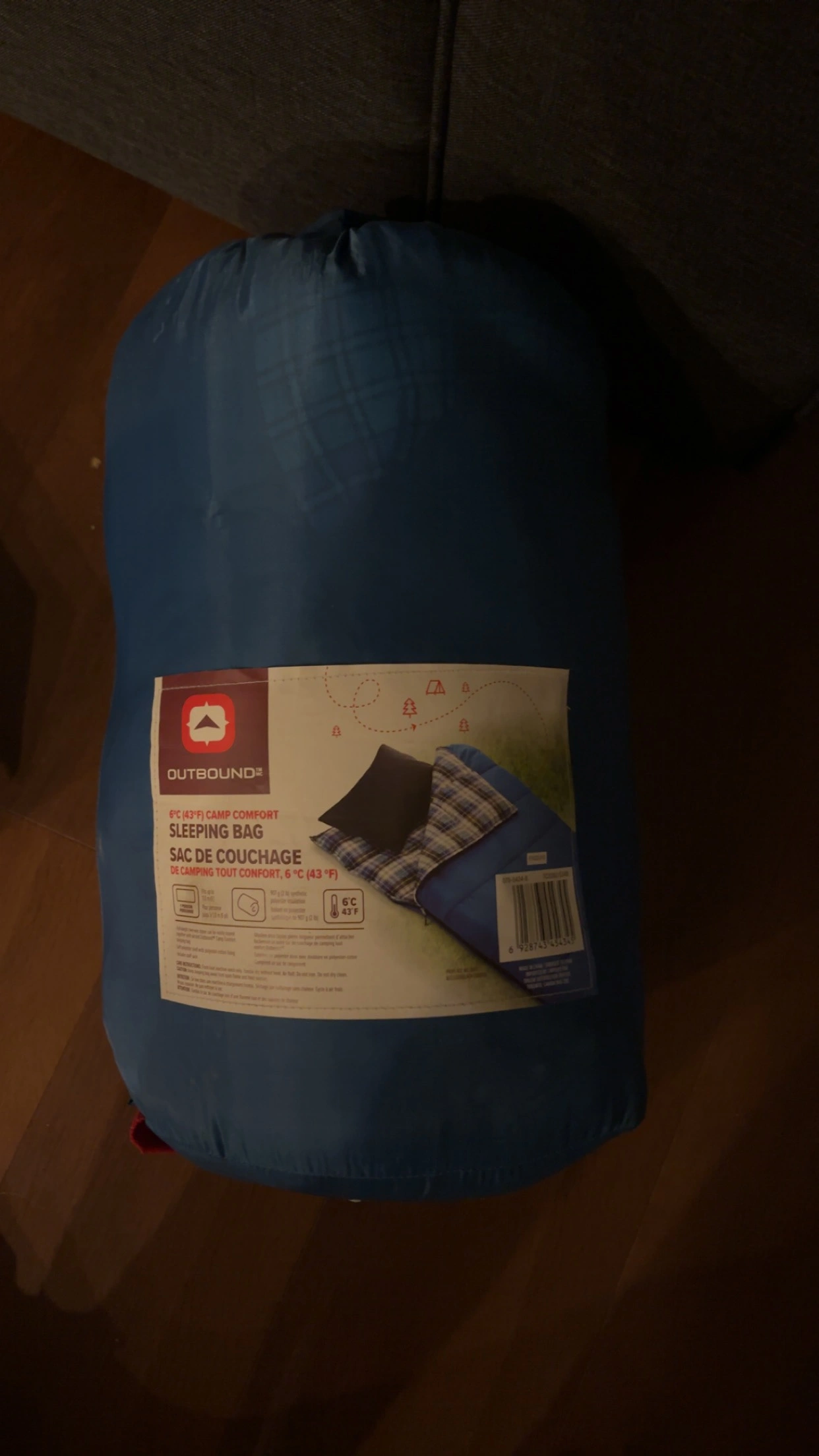 Outbound Camp Comfort Sleeping Bag Karrot