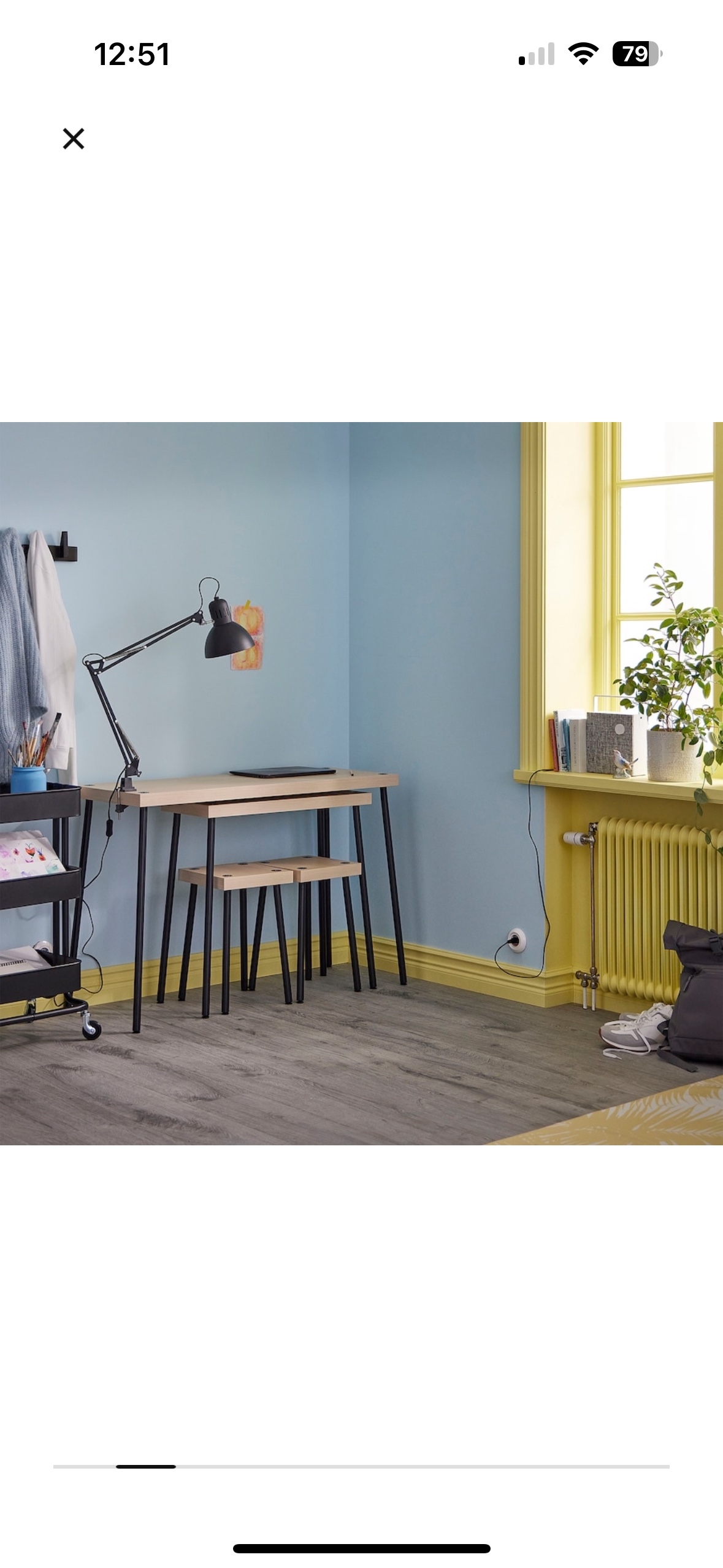 IKEA Fridnas Tables with Stools - photo 2