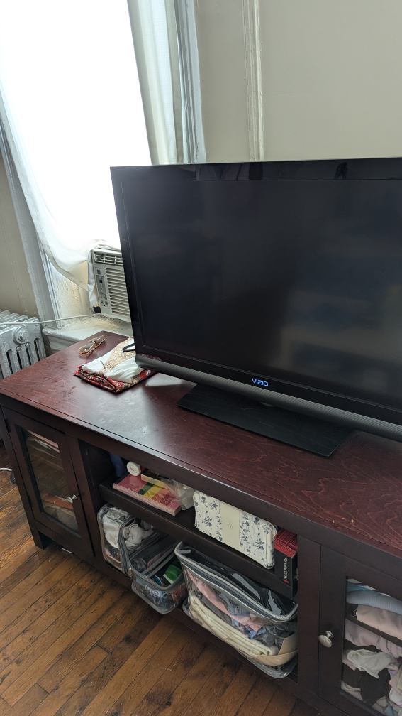 Entertainment Center with Glass Doors - photo 2