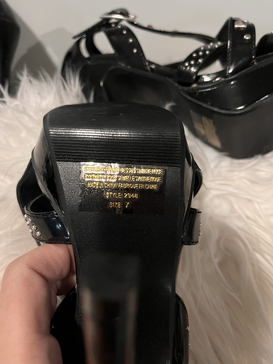 Black Studded Heels - photo 5