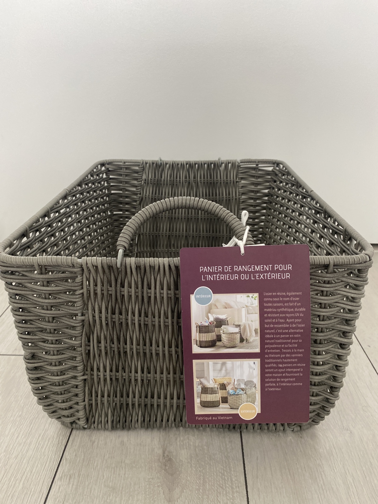 Wicker Storage Basket - photo 2