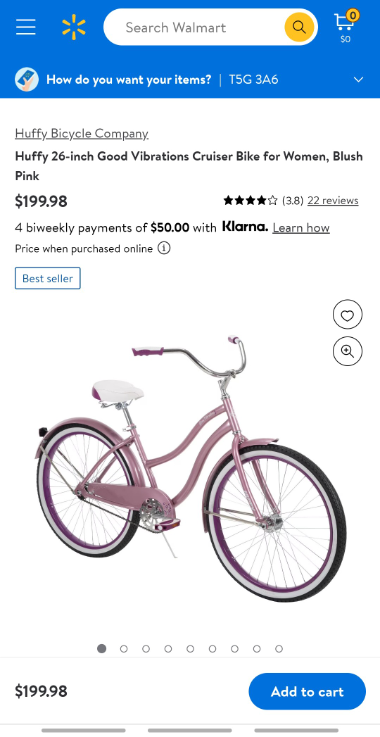 Women's Huffy beach cruiser bicycle - photo 4