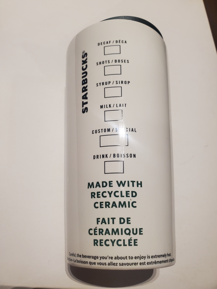 Starbucks Reusable Ceramic Cup For Hot Drinks - photo 3