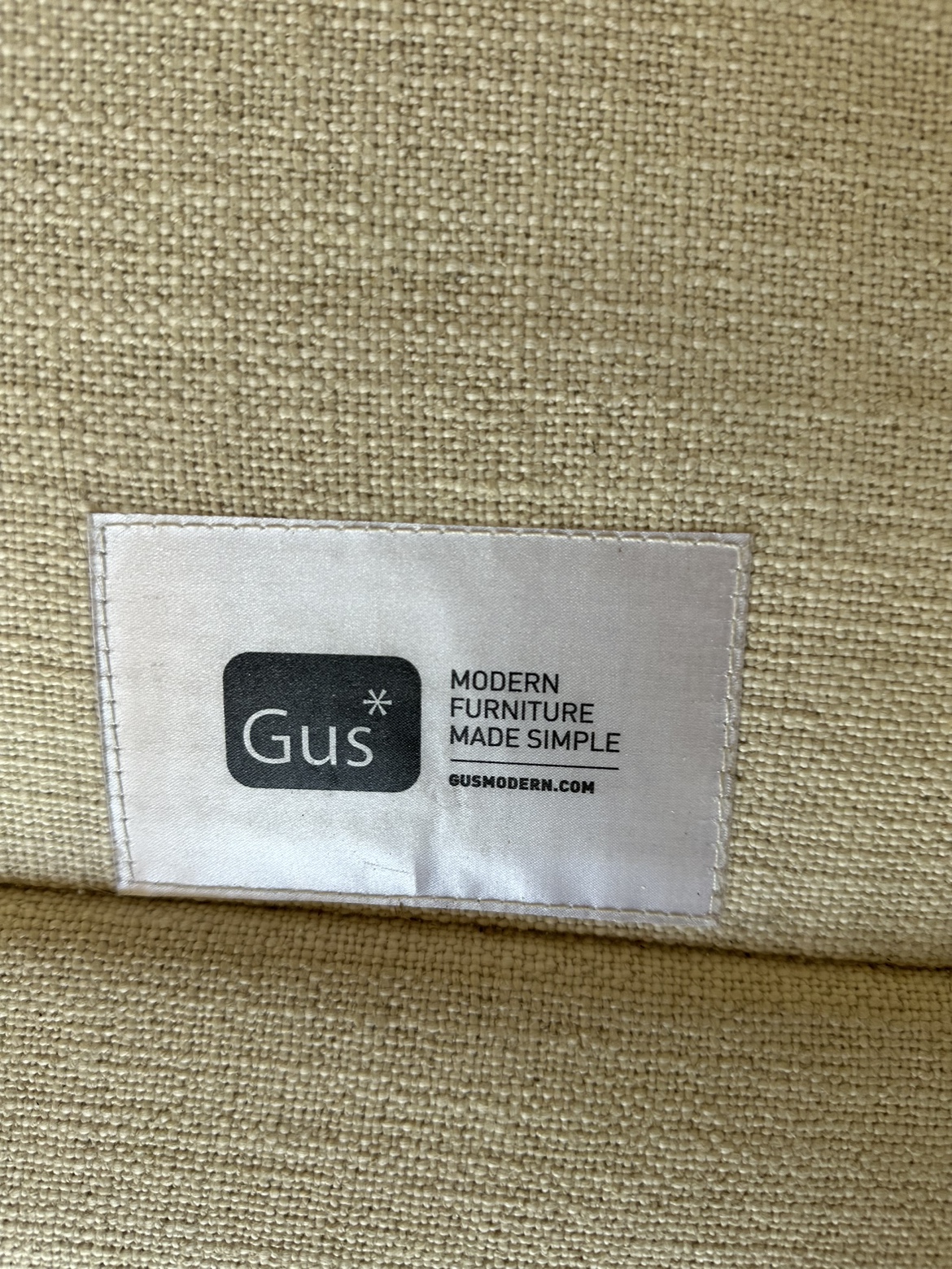 Used Gus Modern Sectional Sofa - photo 3