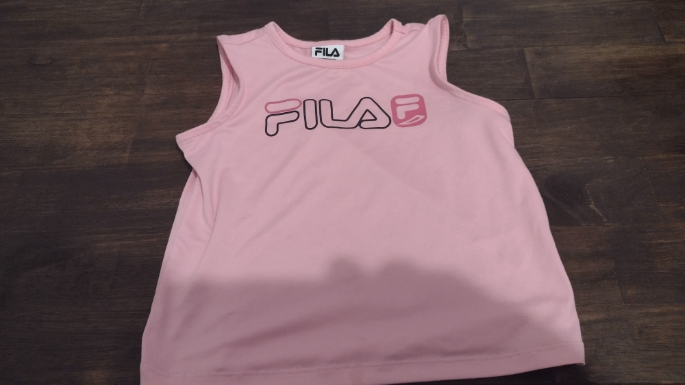 Pink Fila Tank Top