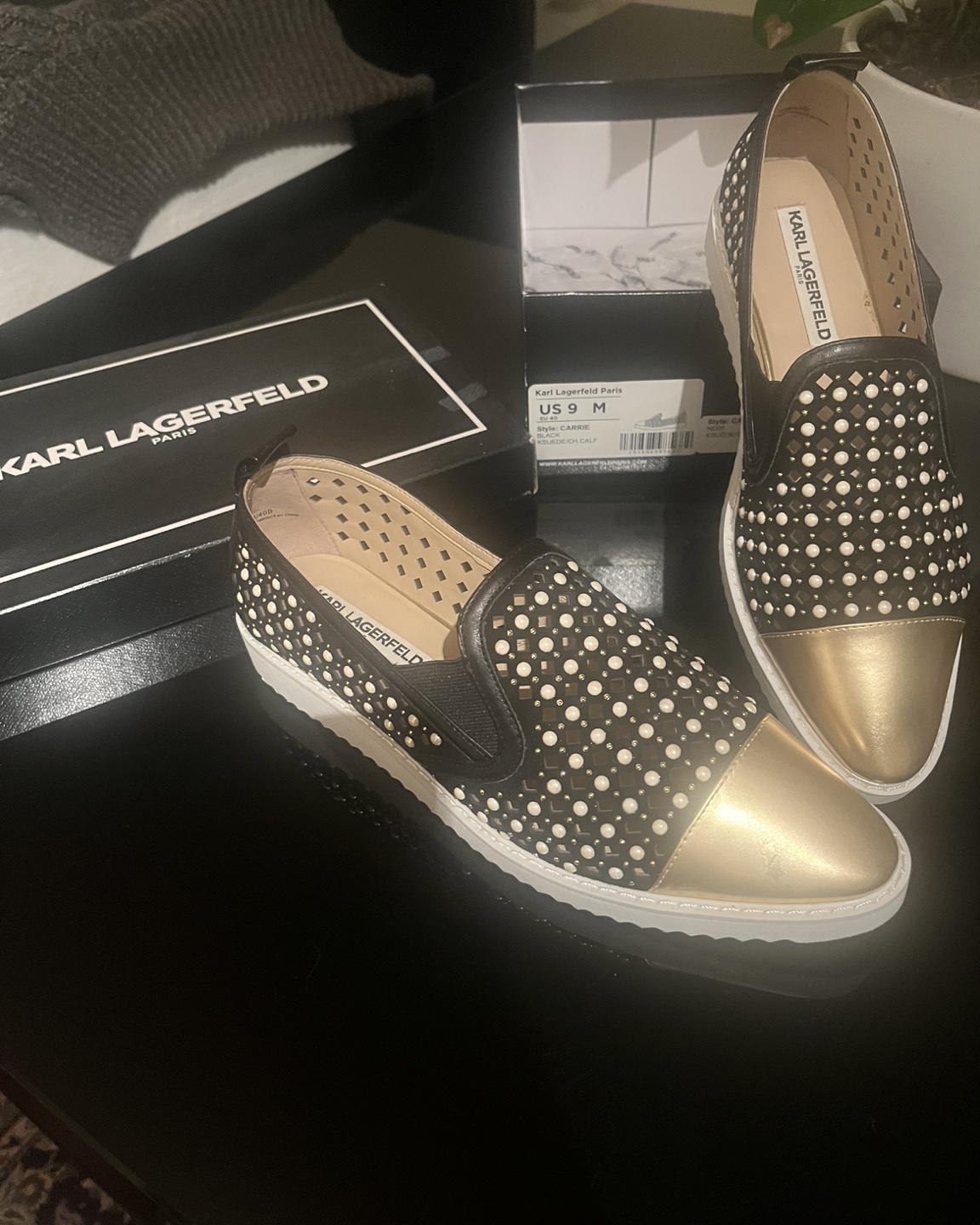 Karl Lagerfeld Shoes RRP $215 NEW WITH BOX