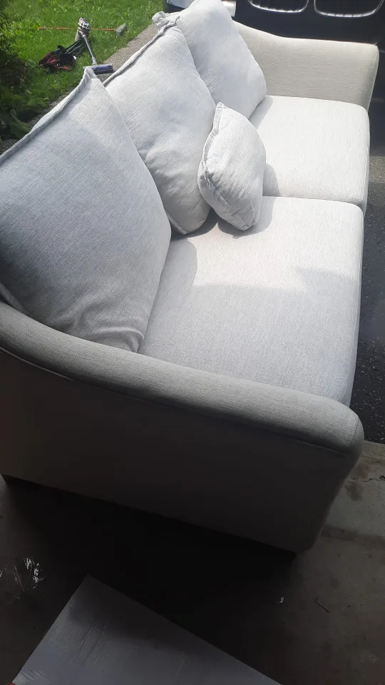 spacious and comfy 2 seat sofa thumbnail