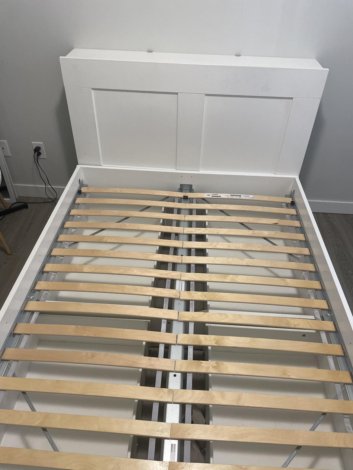 IKEA Double Bed Frame with Storage
