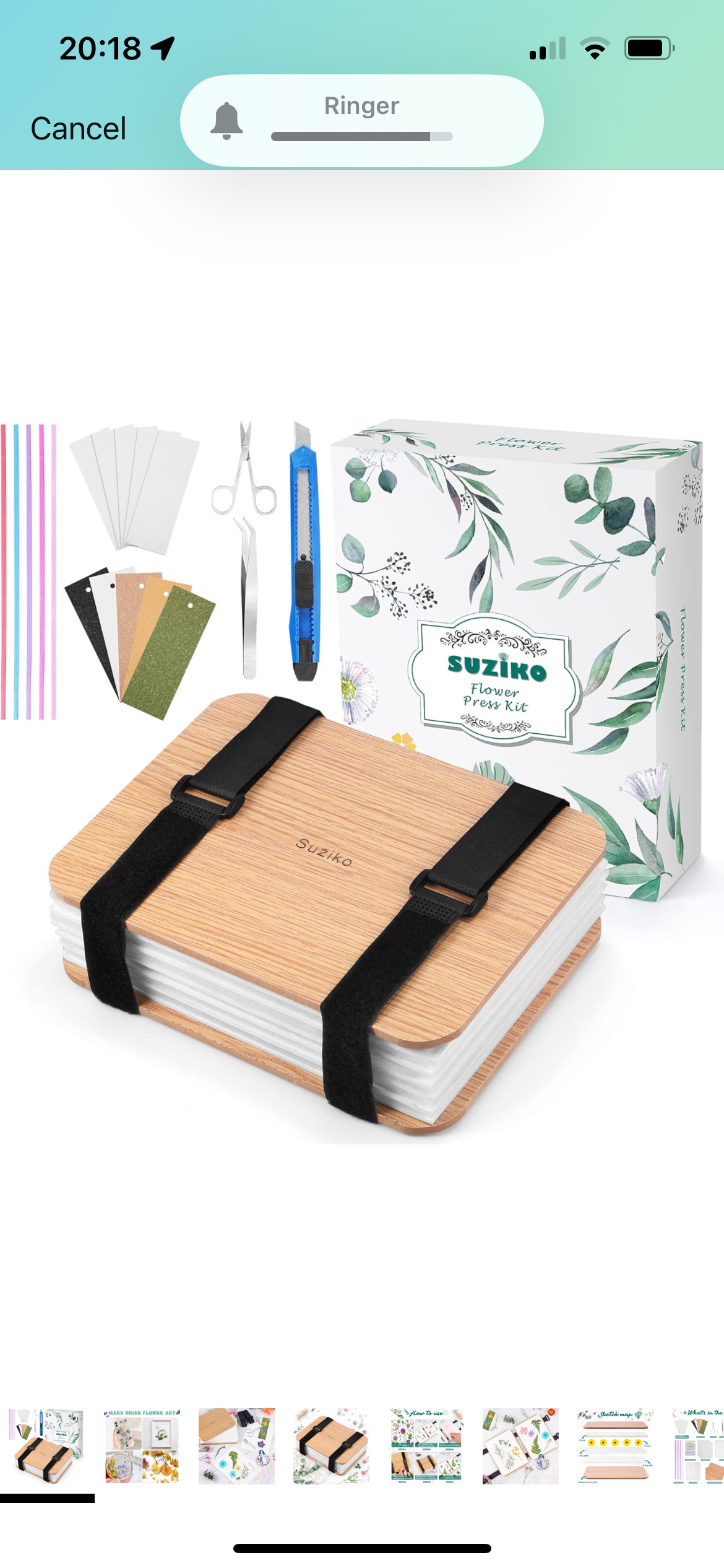 MOVING TOMORROW Suziko Flower Press Kit