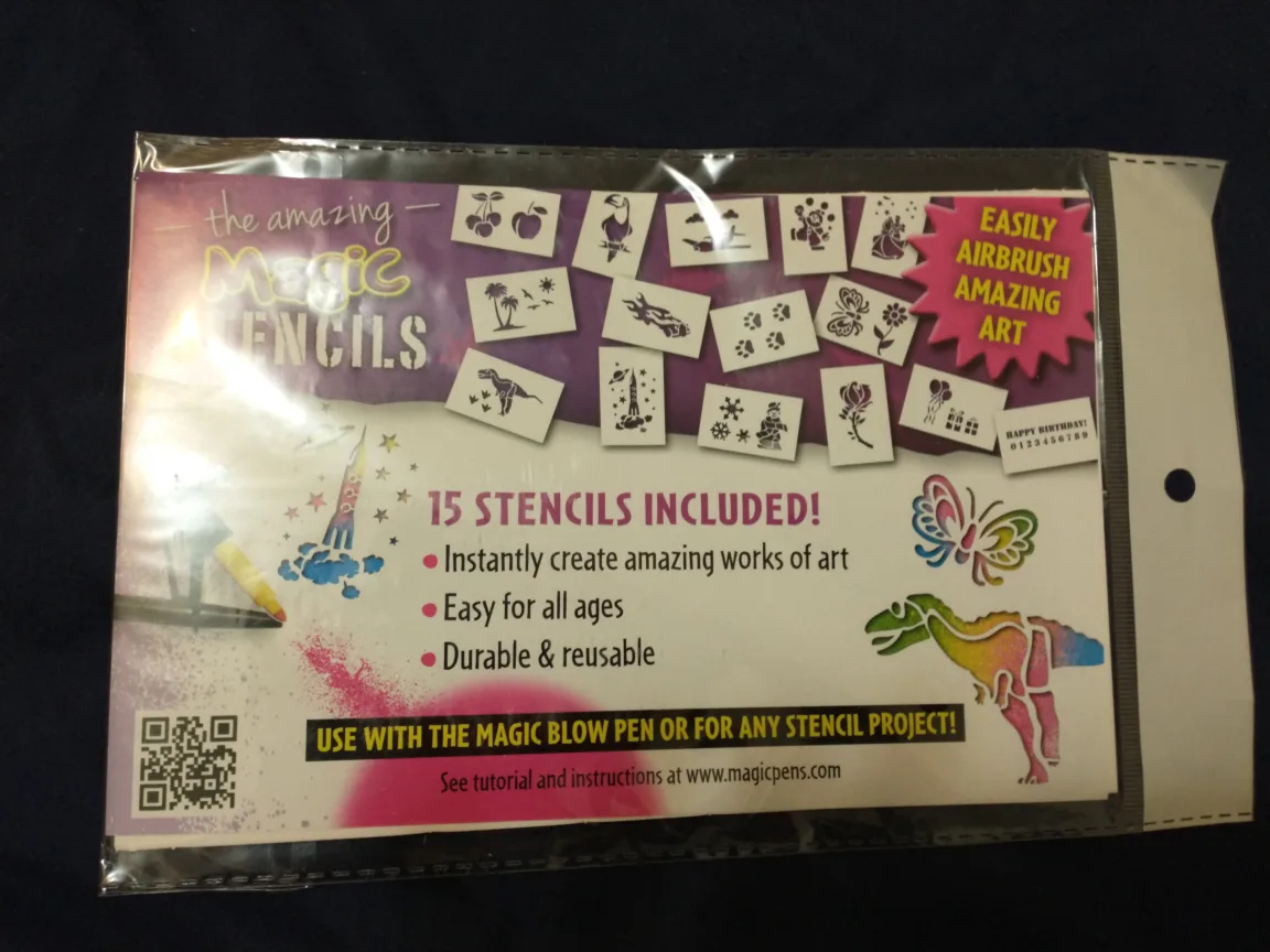 MAGIC PENS, FULL KIT INCLUDES STENCILS image indicator(2)