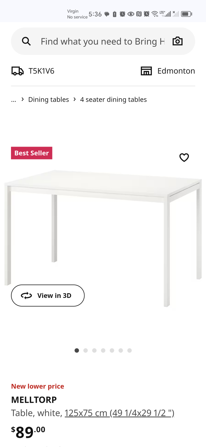 IKEA MELLTORP Table and Two Chairs - photo 3