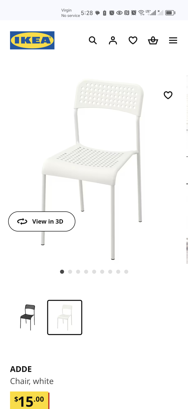 IKEA MELLTORP Table and Two Chairs - photo 4