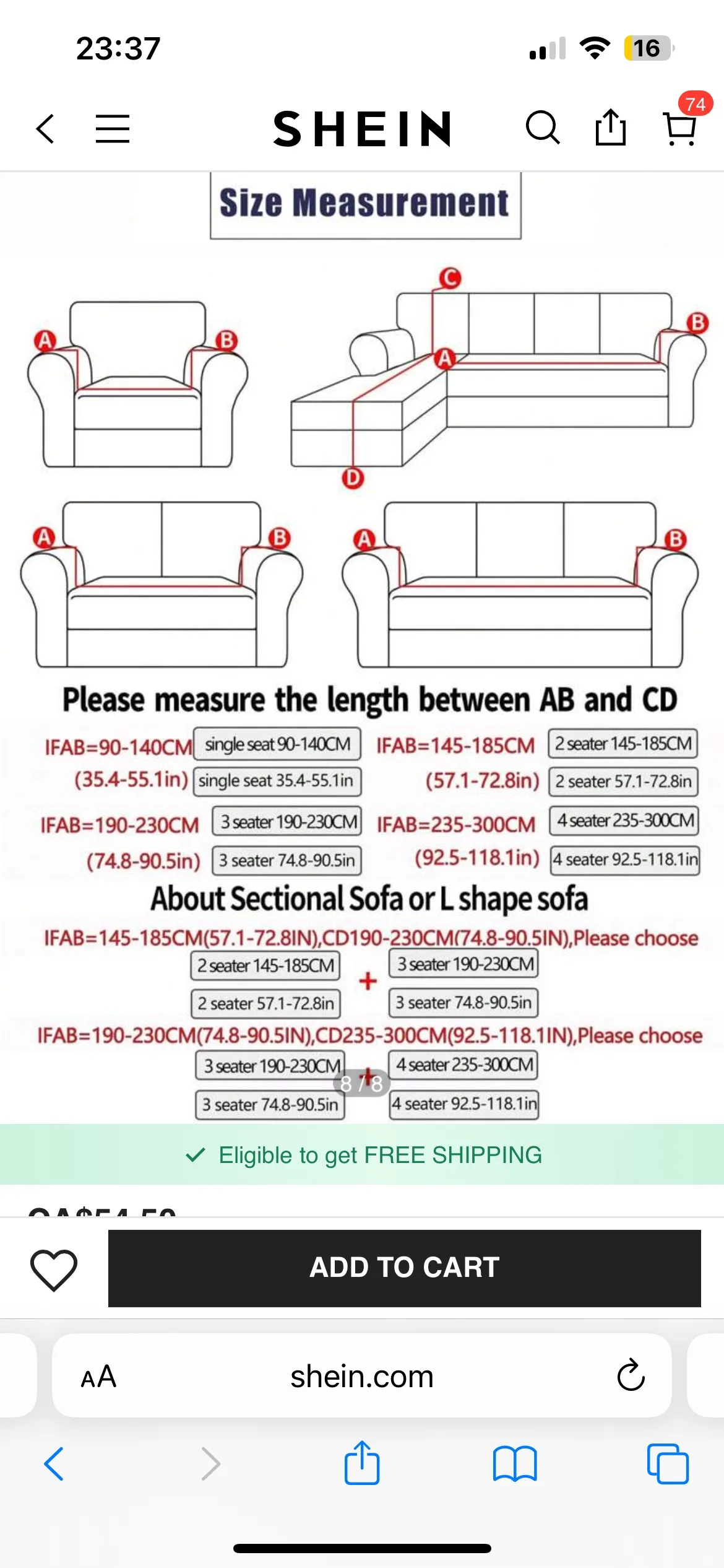 Beige Velvet Sofa Cover image indicator(2)