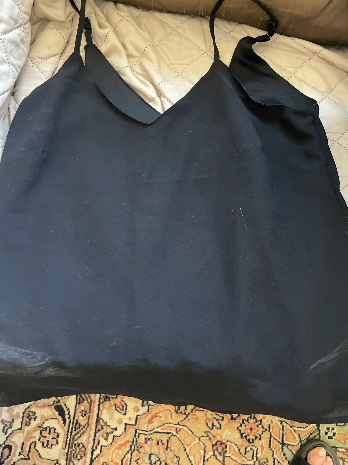 J.O.A. Black Cami Top #freecycle thumbnail