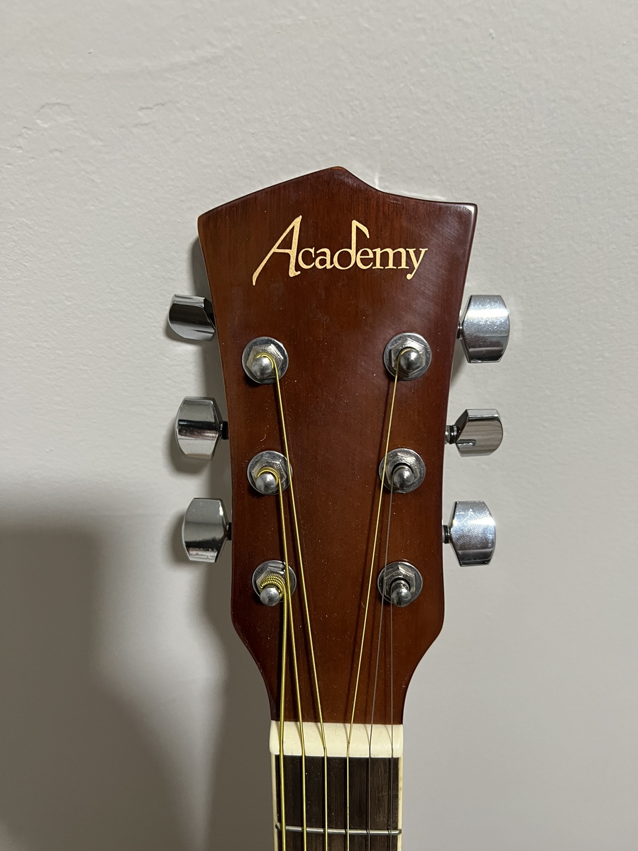 Academy Acoustic Guitar with Case - photo 3