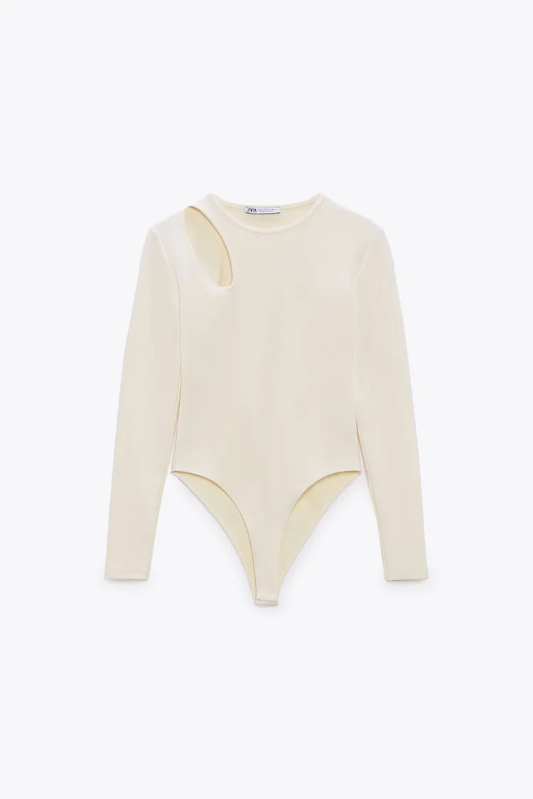 Zara Cut Out Bodysuit thumbnail