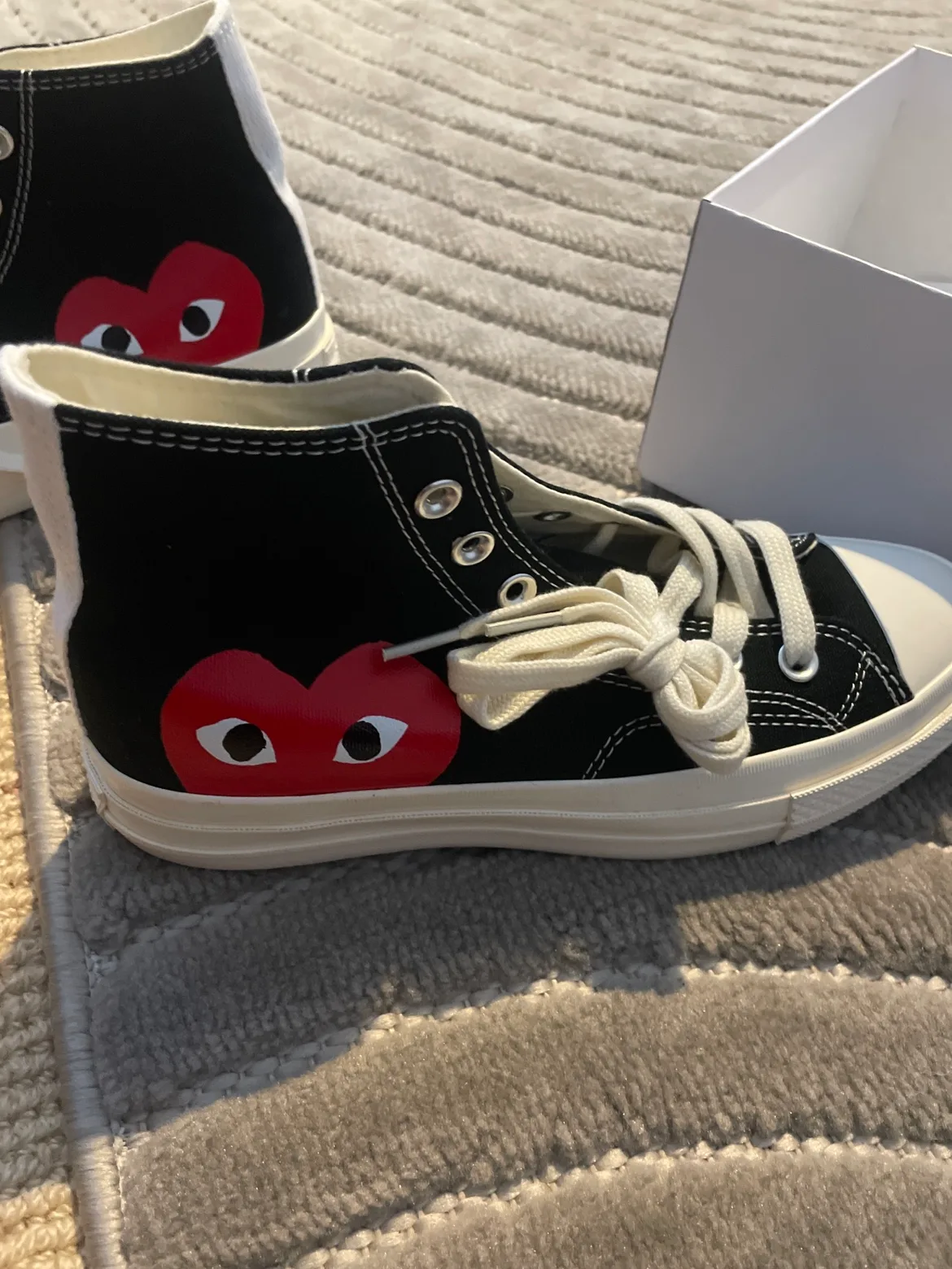 Converse Play Comme des Garçons Chuck Taylor High Tops image indicator(6)