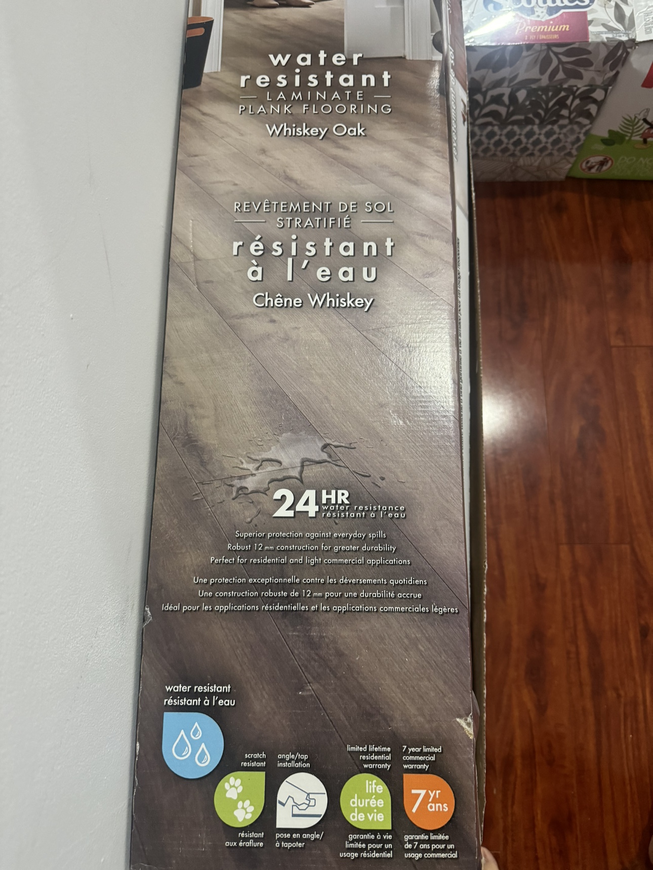 Lifeproof Water Resistant La - Whiskey Oak