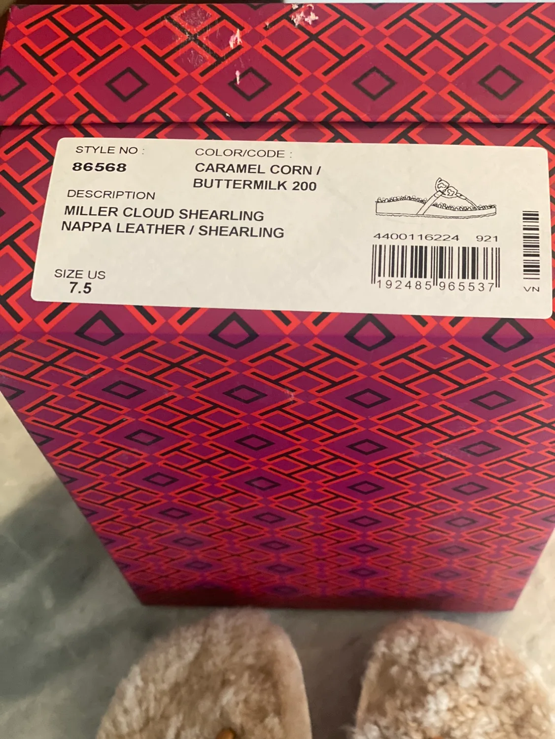 Tory Burch Miller Shearling Sandals image indicator(5)