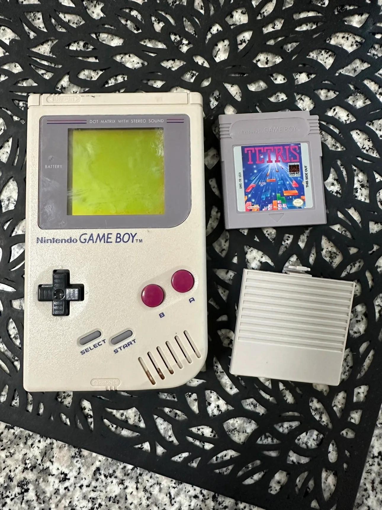 Original Game Boy with Tetris Game 1989 thumbnail