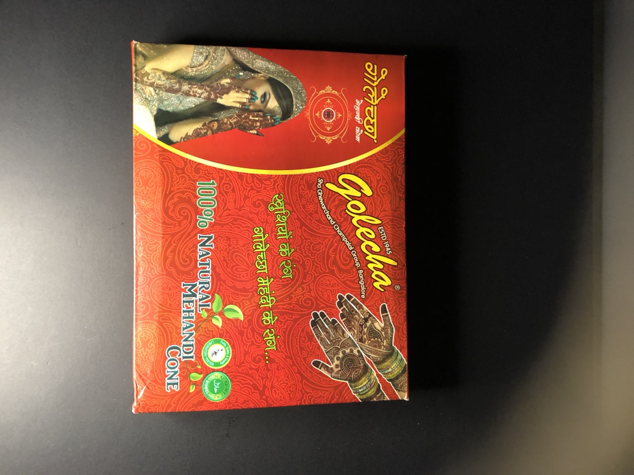 Golecha 100%Natural Mehndi Cones