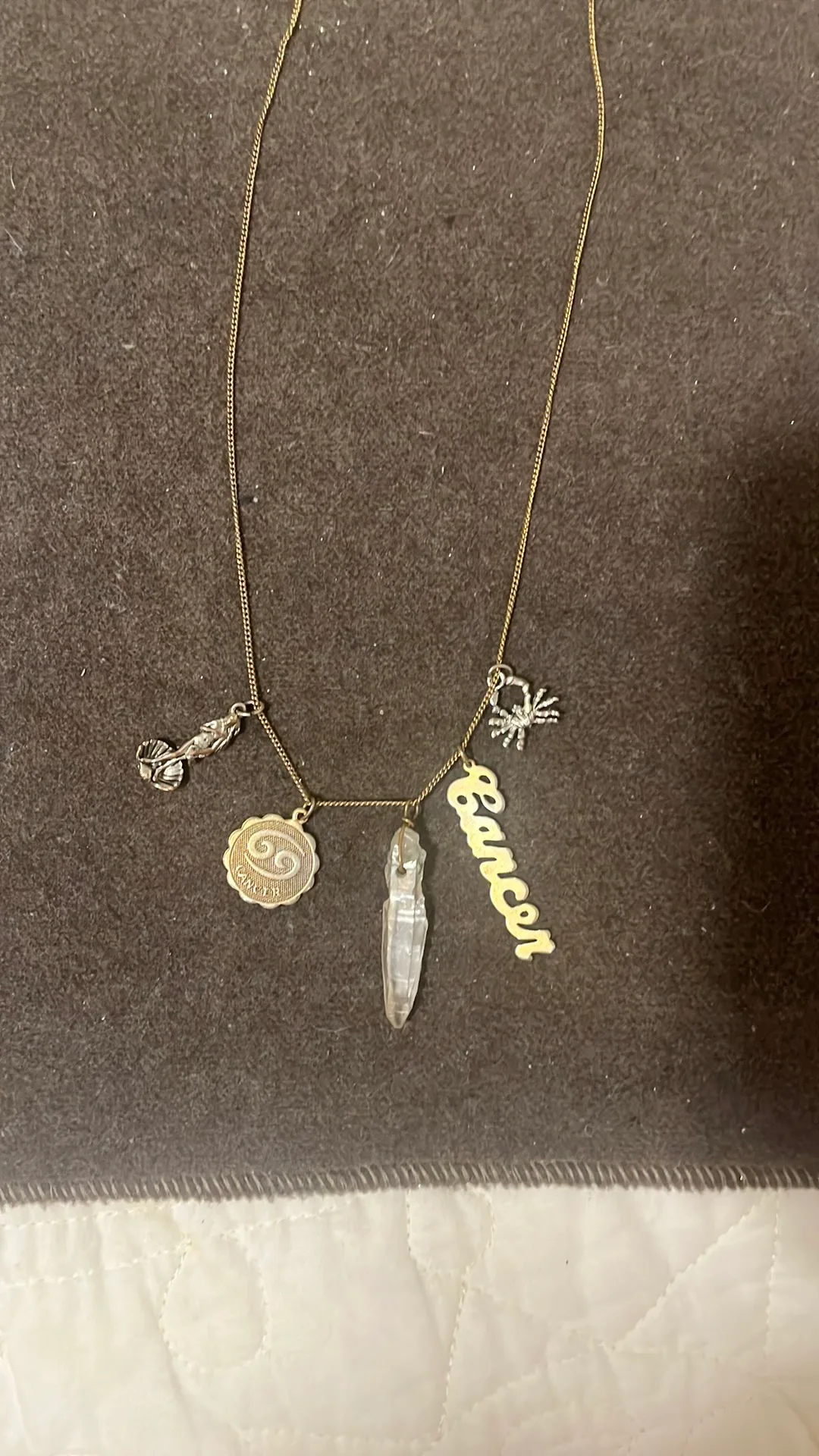 Cancer Zodiac Necklace image indicator(10)