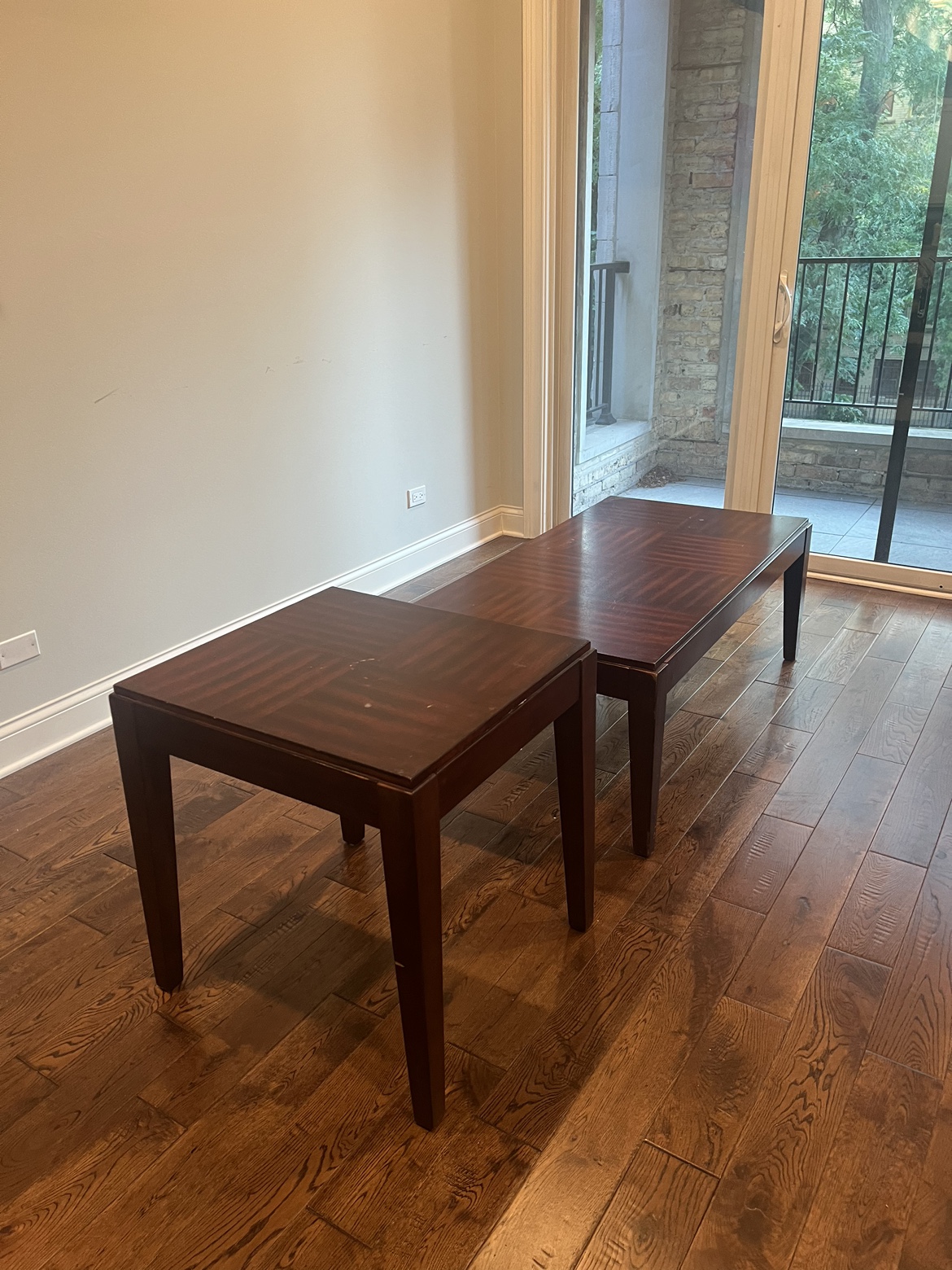 Set of 2 Wood Coffee Tables - photo 3