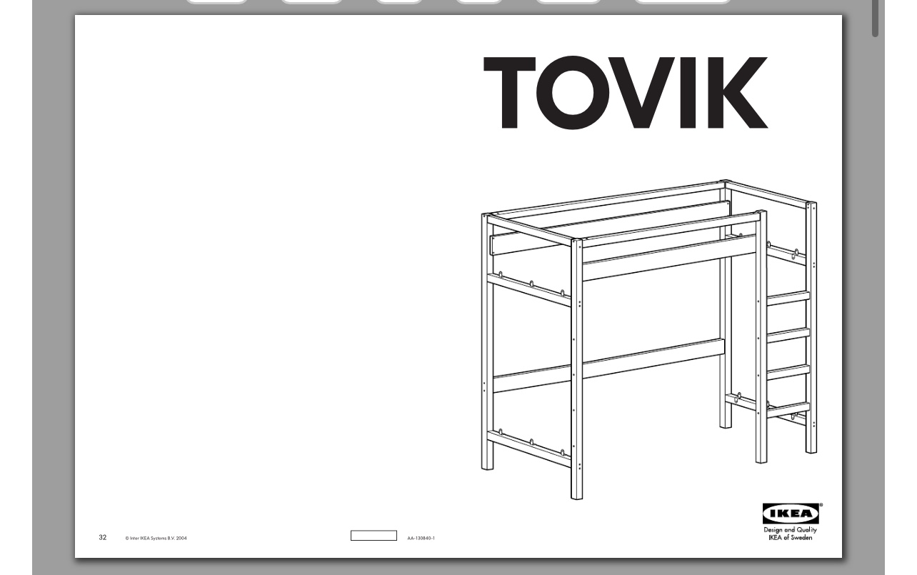 IKEA Wooden Loft Bed Frame (Twin bed) - photo 2