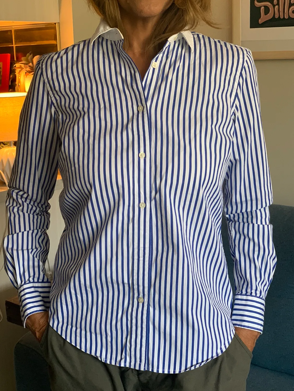 Ralph Lauren Striped Button Down Shirt image indicator(5)