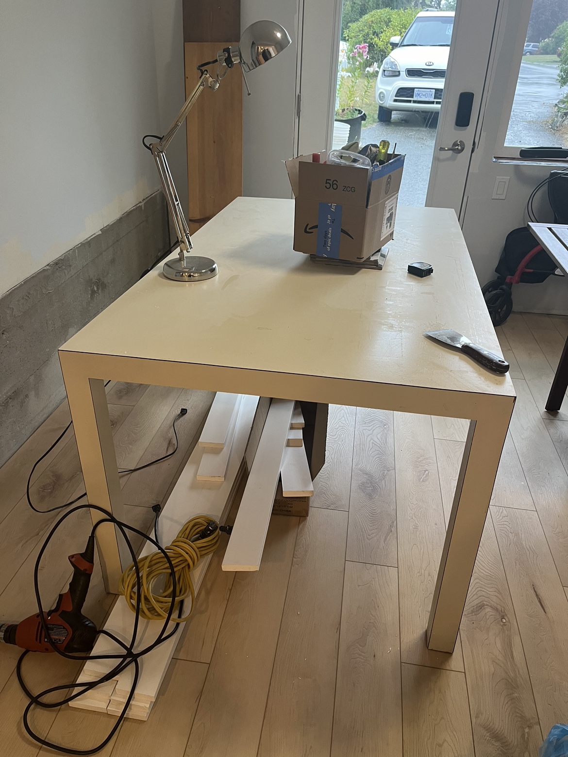 White Table