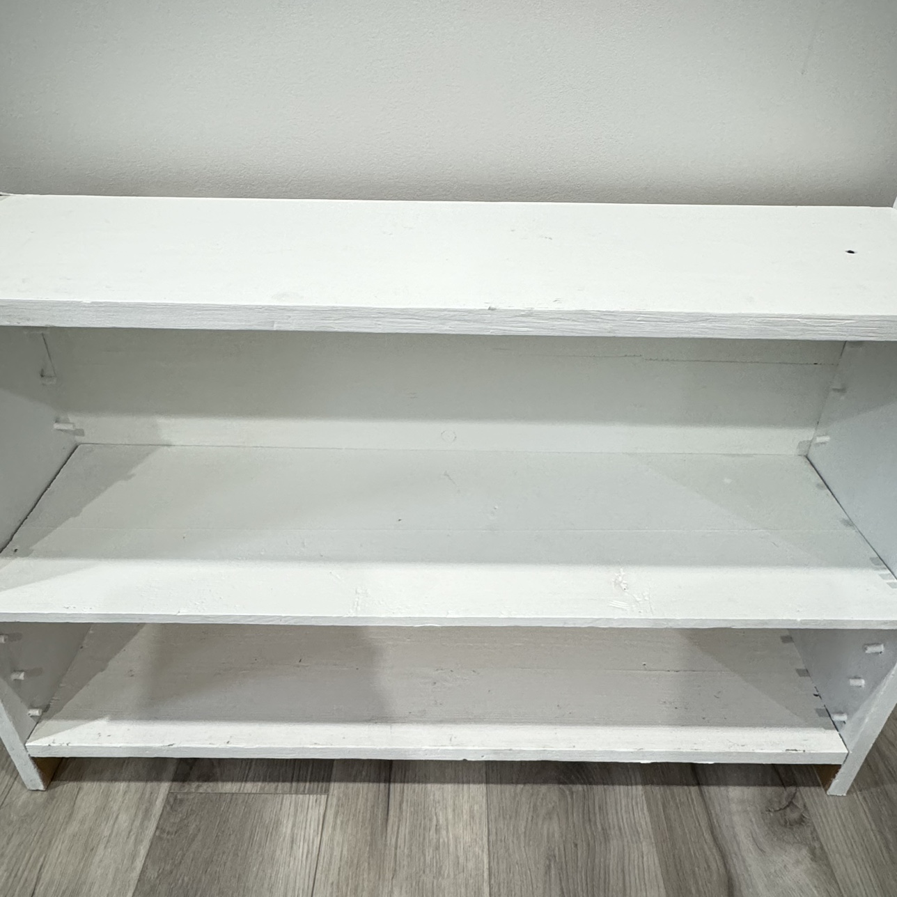 White Wooden Shelf - photo 2