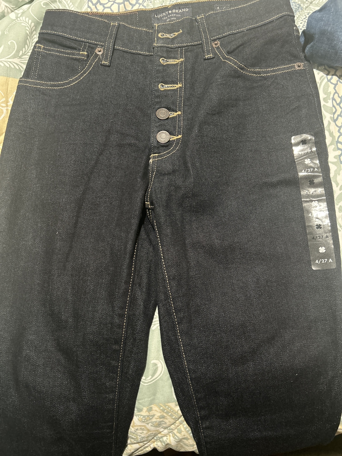 2 pairs Lucky Brand High Rise Button Fly Jeans - photo 2